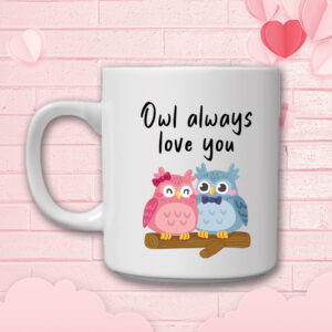 🤍 Owl always love you mug