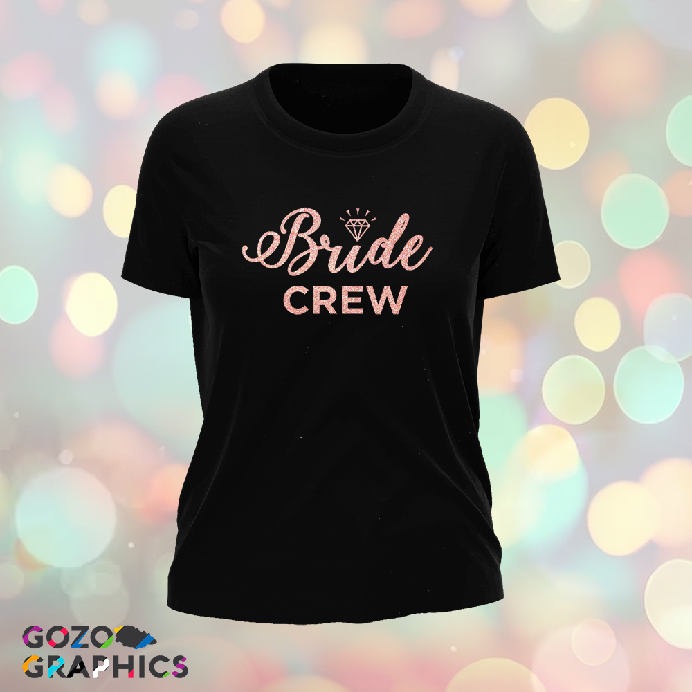 💎Bride Crew T-Shirts - Image 5