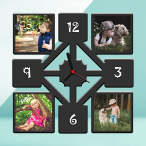 Azimuth - Wall photo clock