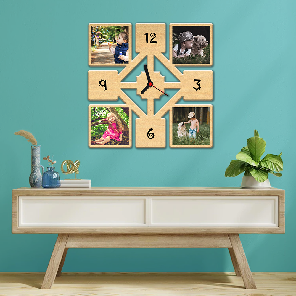 Azimuth - Wall photo clock - Image 3