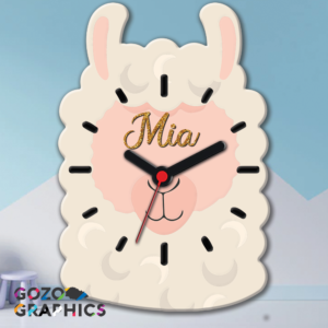 🐾Alpaca - animals clock