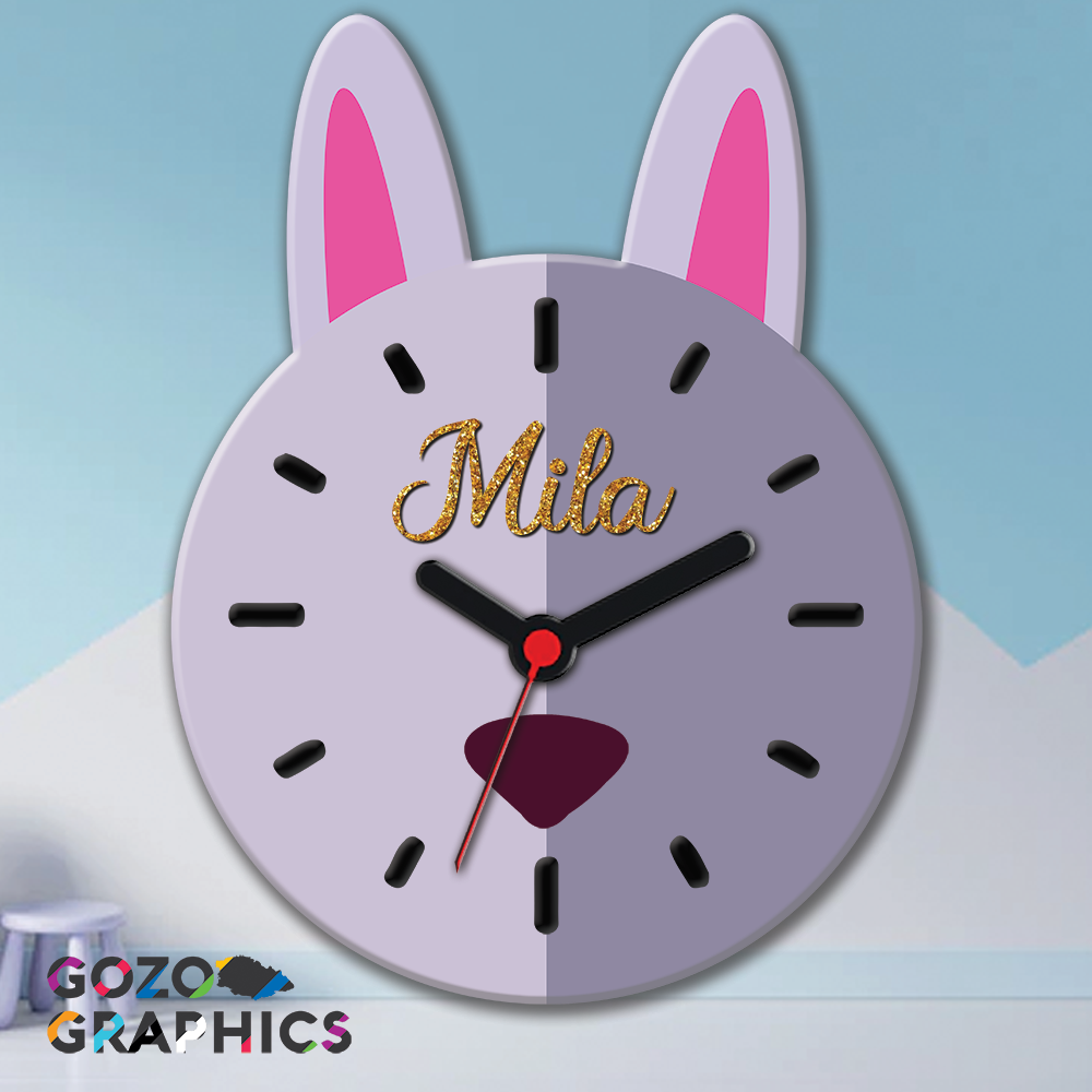 🐾Bunny - animals clock