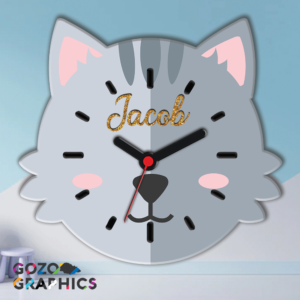 🐾Cat - animals clock