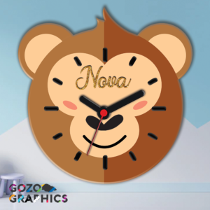 🐾Monkey - animals clock