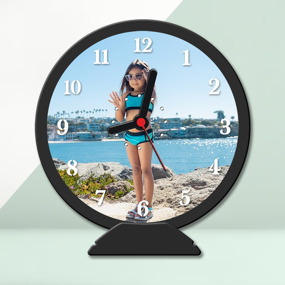 Laser cut desktop customizable clock - Image 3