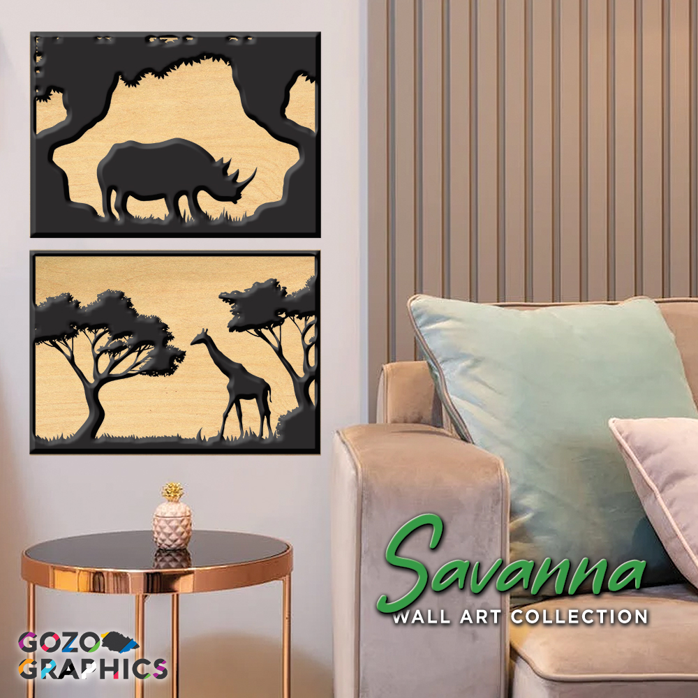 🐾 Rhinoceros - Savanna Wall art - Image 2