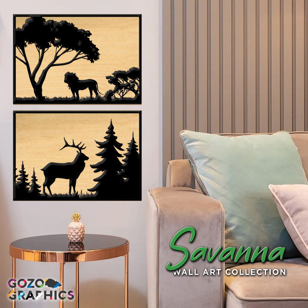🐾 Deer - Savanna Wall art - Image 2