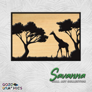 🐾 Girafe - Savanna Wall art