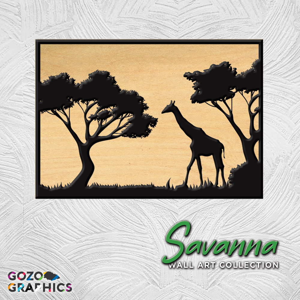 🐾 Girafe - Savanna Wall art