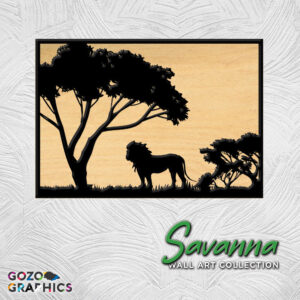 🐾 Lion - Savanna Wall art