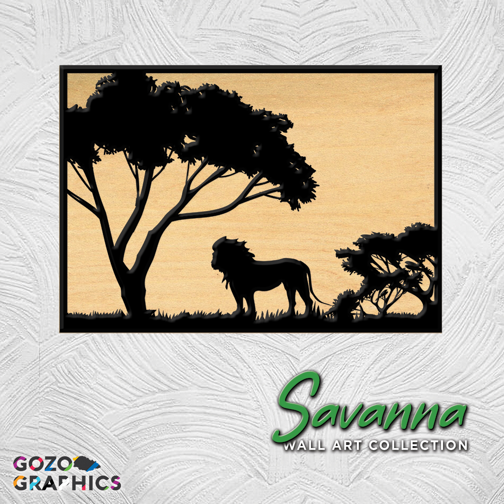 🐾 Lion - Savanna Wall art