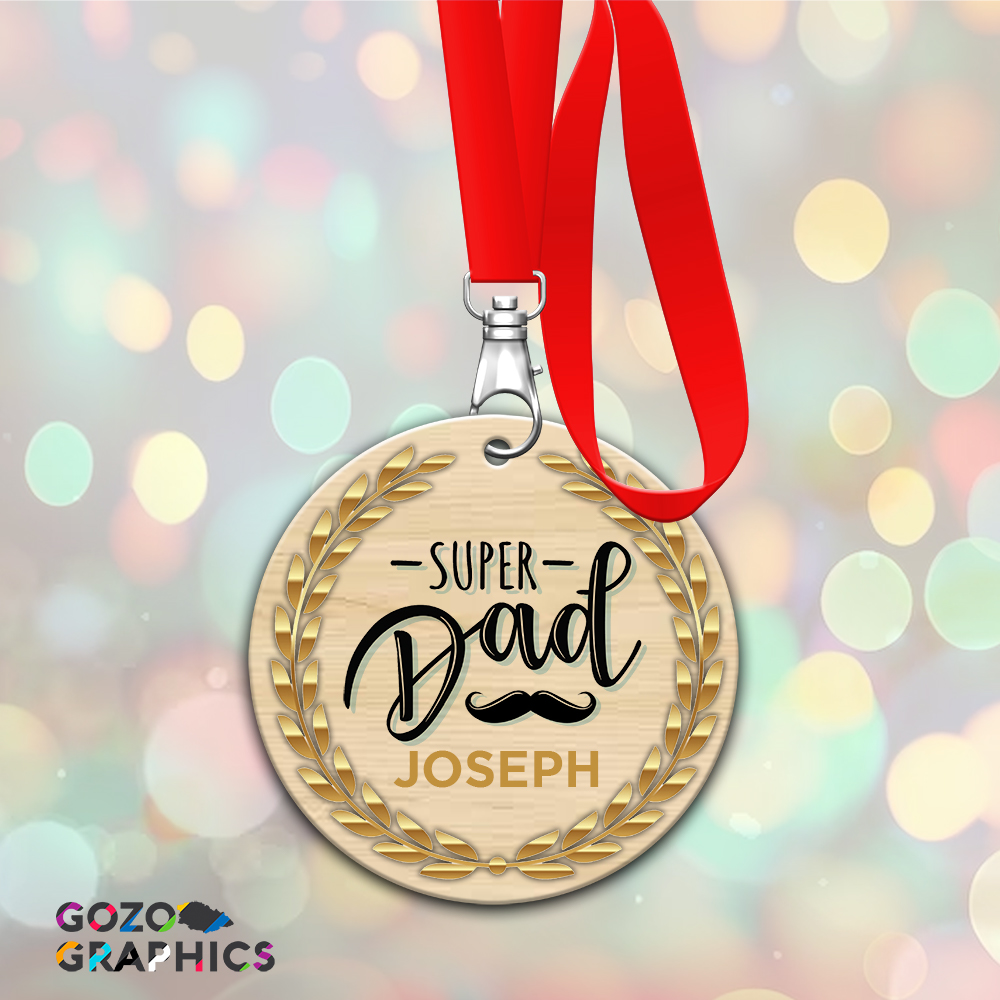 Super Dad - Wood medal