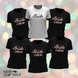 💎Bride Crew T-Shirts