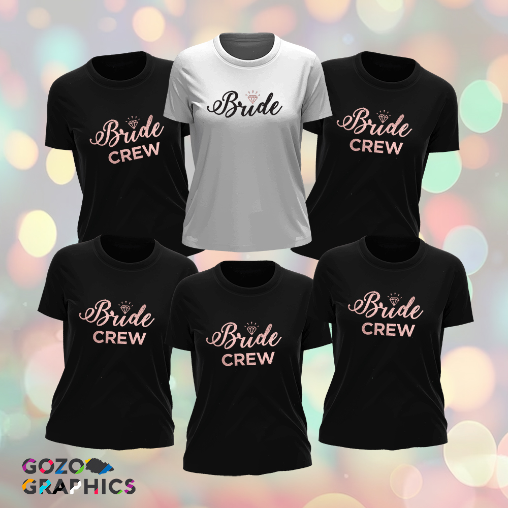 💎Bride Crew T-Shirts