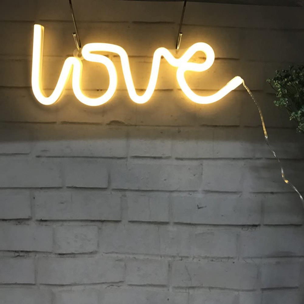 Love Warm white Neon Sign 35cm wide - Image 6
