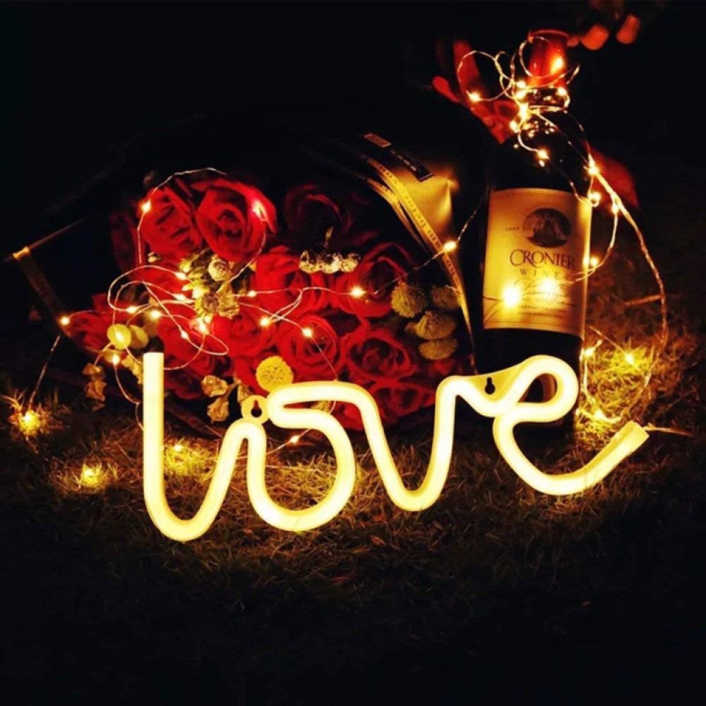 Love Warm white Neon Sign 35cm wide - Image 5
