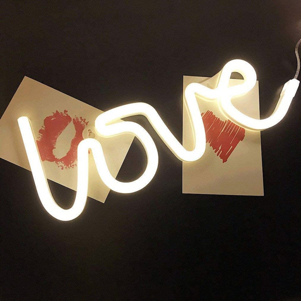 Love Warm white Neon Sign 35cm wide - Image 4