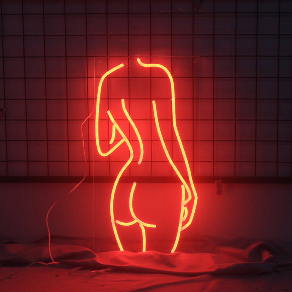 Woman Back View neon sign - 60x30cm - Image 3
