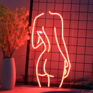 Woman Back View neon sign - 60x30cm