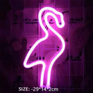 Flamingo Neon Sign 30x15cm