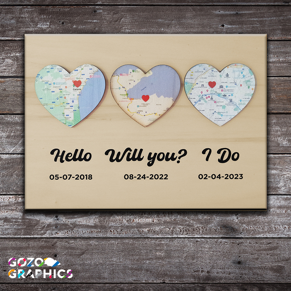 Hello, Will do? I do. - wooden plaque