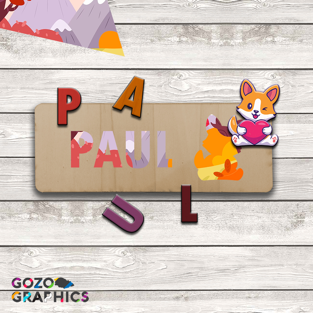 Custom name puzzle 👧👦👶 - Image 2