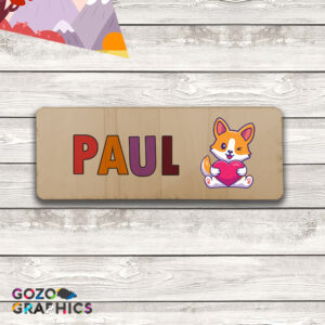 Custom name puzzle 👧👦👶