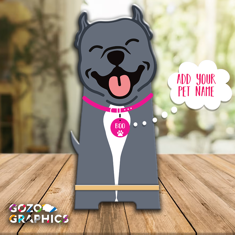 Pitbull-shaped phone stand - Image 5
