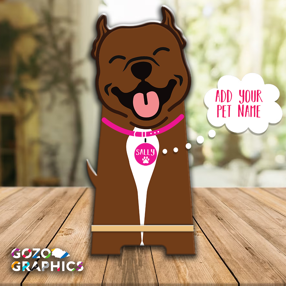 Pitbull-shaped phone stand - Image 6