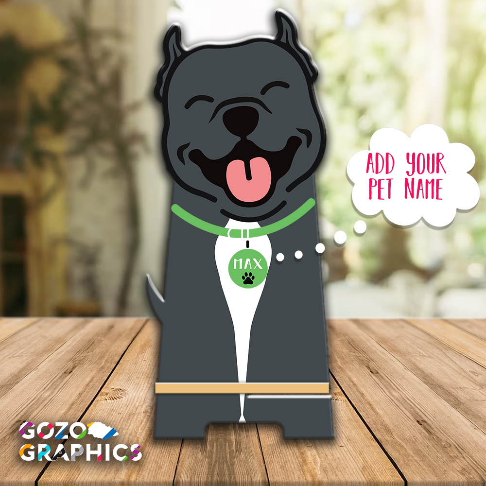 Pitbull-shaped phone stand - Image 4