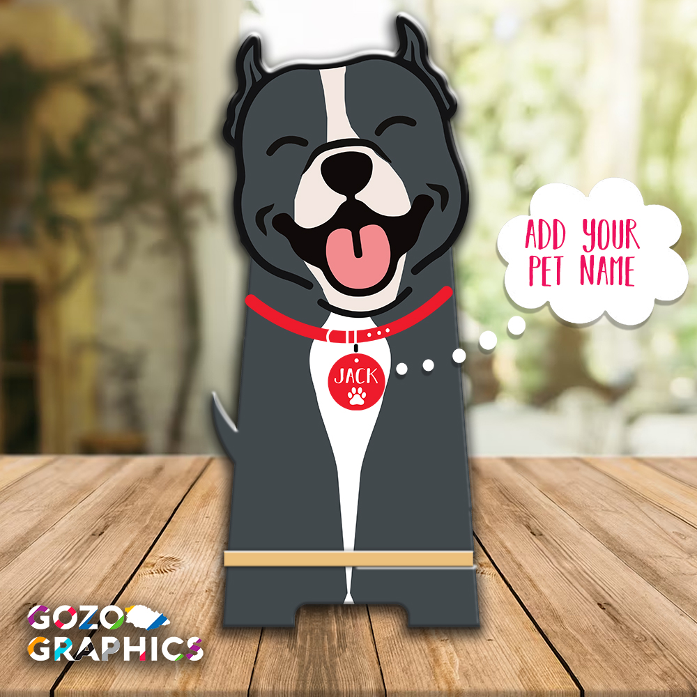 Pitbull-shaped phone stand - Image 3