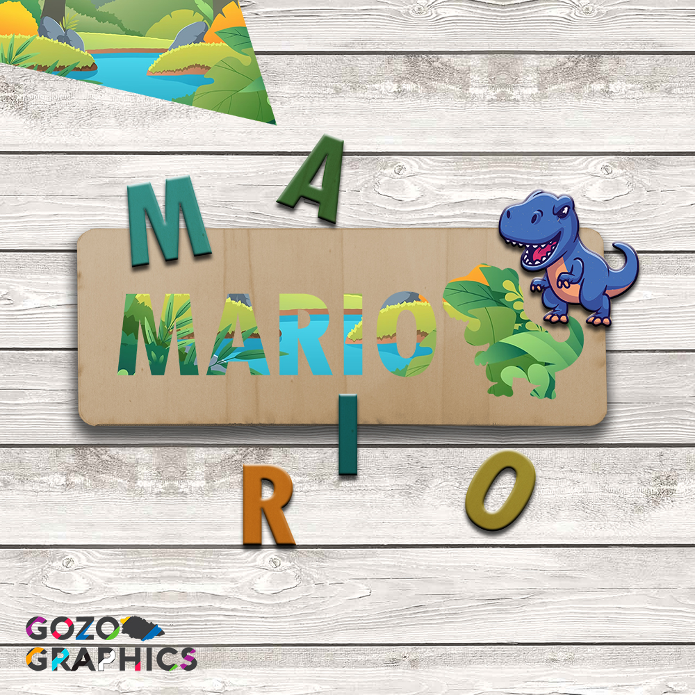 Custom name puzzle 👧👦👶 - Image 3
