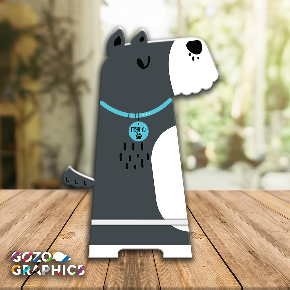 Schnauzer-shaped phone stand - Image 6