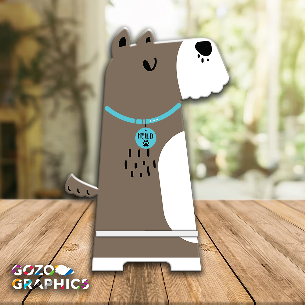 Schnauzer-shaped phone stand - Image 5