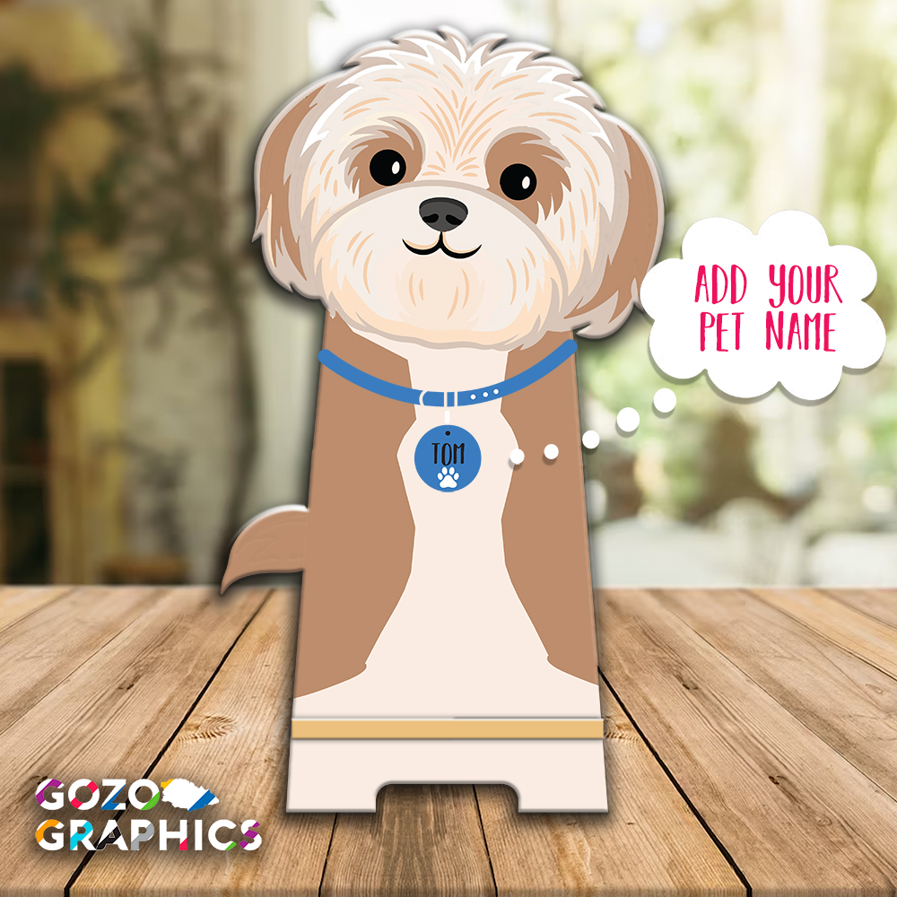 Shitzu-shaped phone stand - Image 3