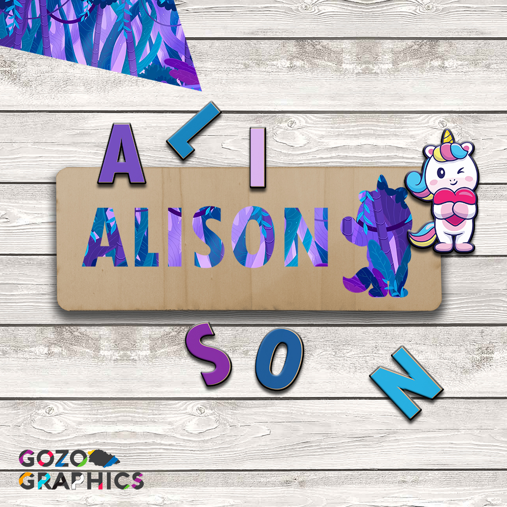 Custom name puzzle 👧👦👶 - Image 9