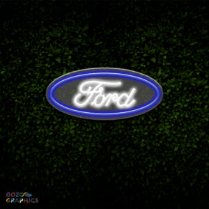 Ford logo LED Neon Light 50cm wide