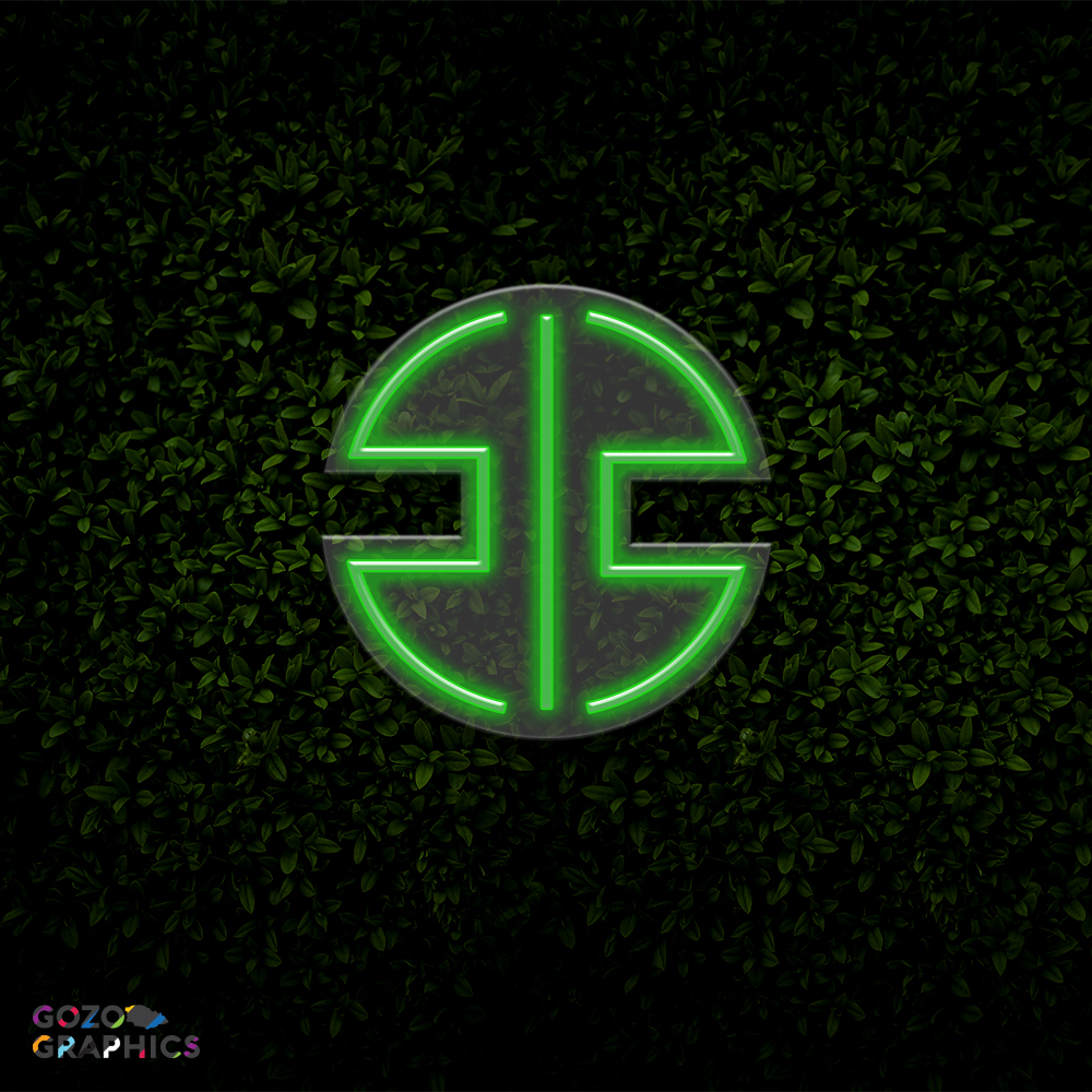 Kawasaki logo LED Neon Light 50cm high