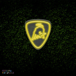 Lamborghini logo LED Neon Light 50cm high