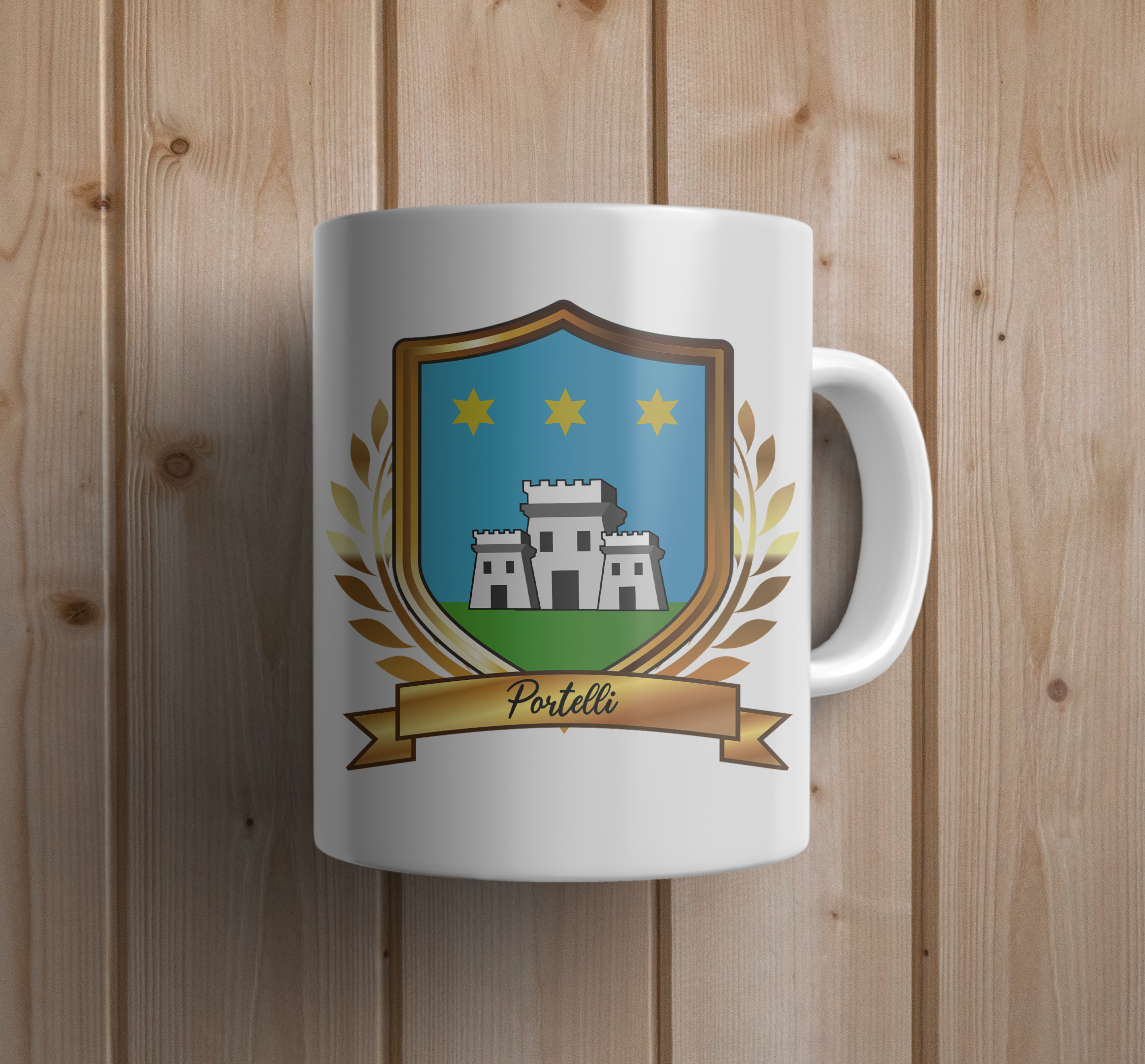 Portelli Shield Mug