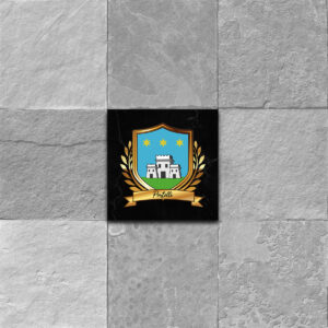 Portelli Coat of Arms Ceramic Tile
