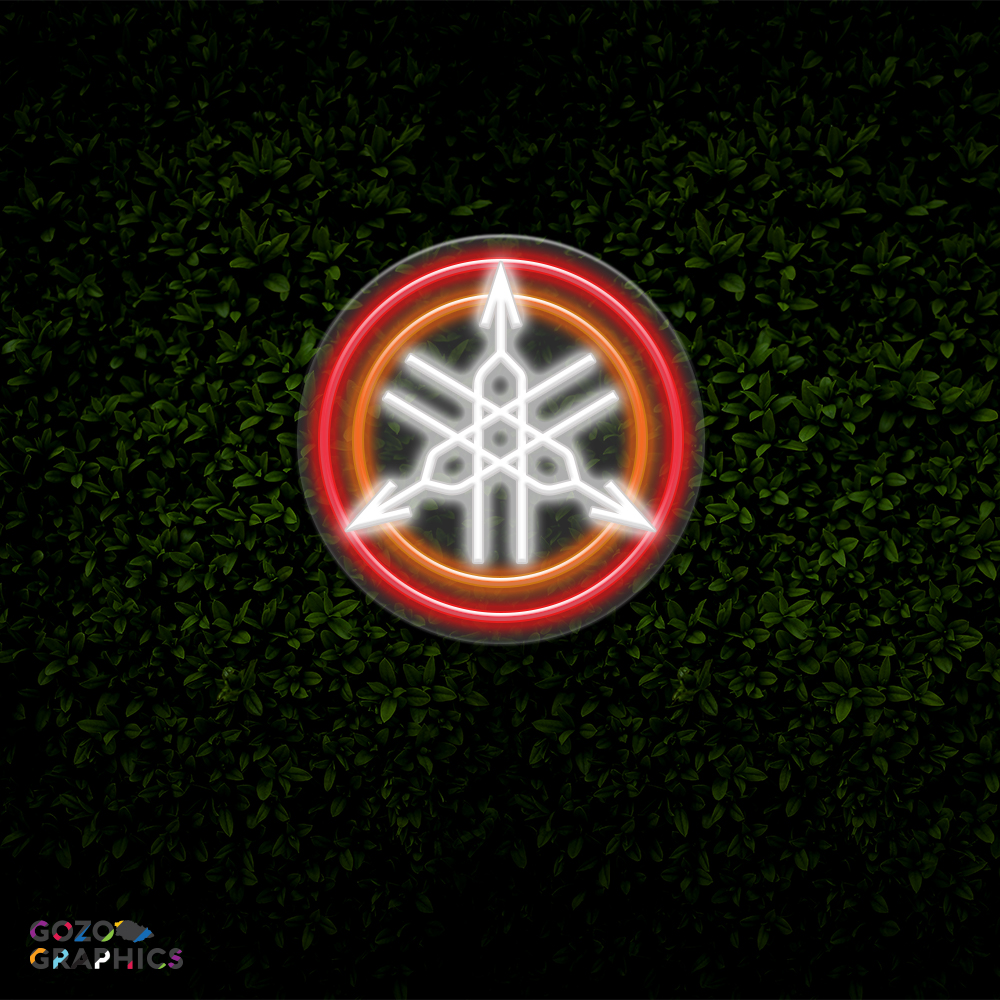 Yamaha logo LED Neon Light 50cm wide