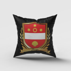 Zerafa Surname Shield Cushion
