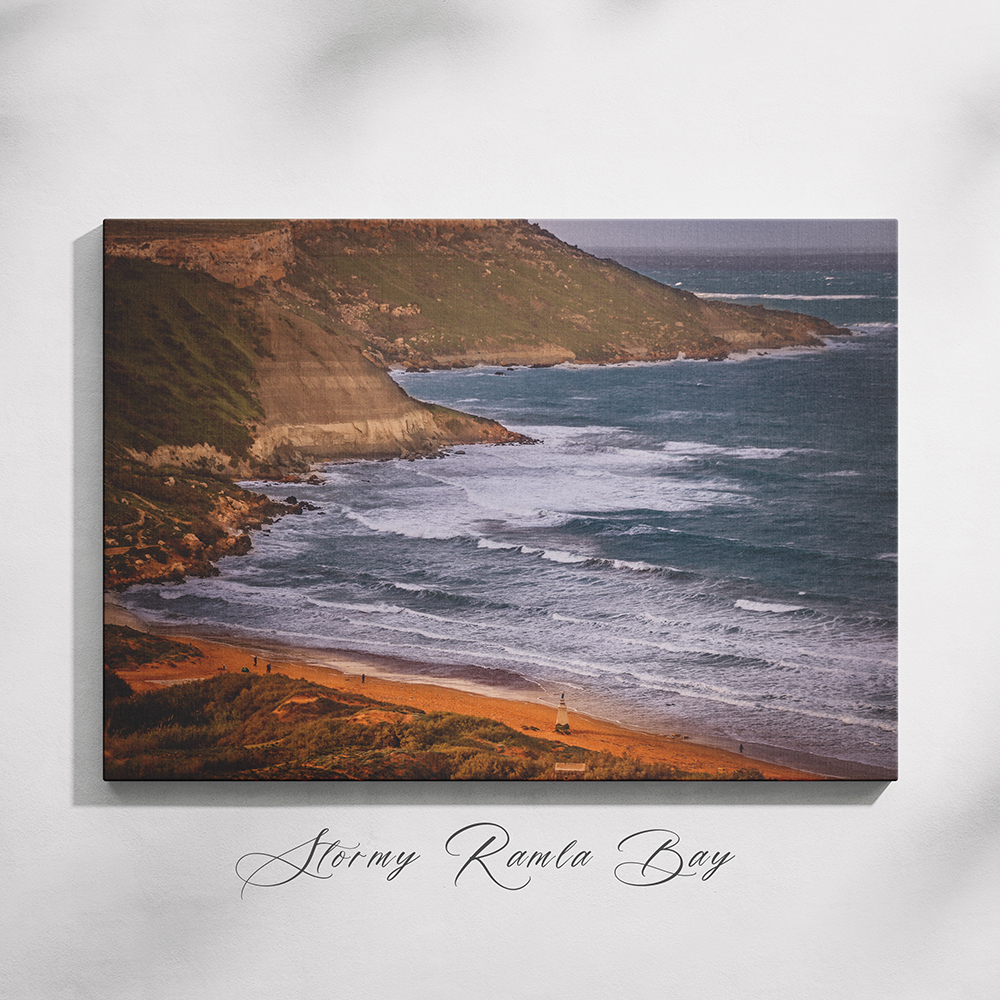 Stormy Ramla Bay