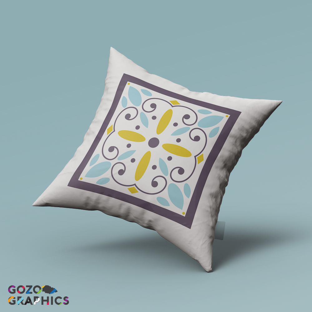 Tile #2 | Pillow Cushion - 40x40cm