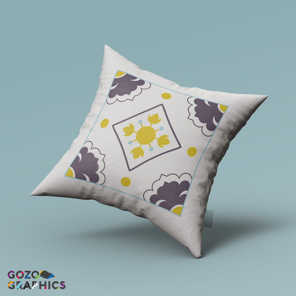 Tile #6 | Pillow Cushion - 40x40cm
