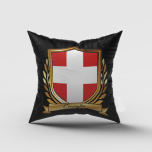 Consiglio Surname Shield Cushion