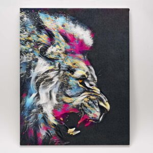 Abstract Lion Roar