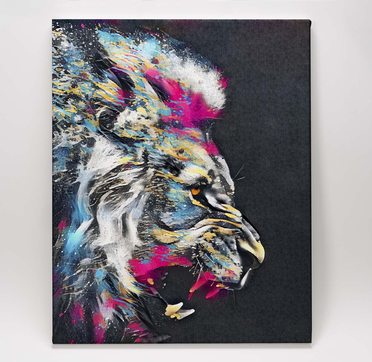 Abstract Lion Roar
