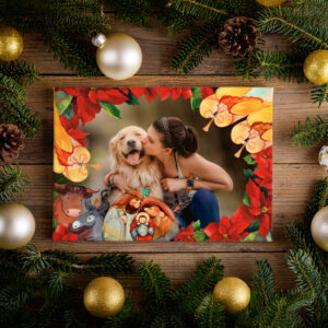 Customizable Nativity Canvas | Add Your Photo or Text (Il-Milied It-Tajjeb / Merry Christmas)